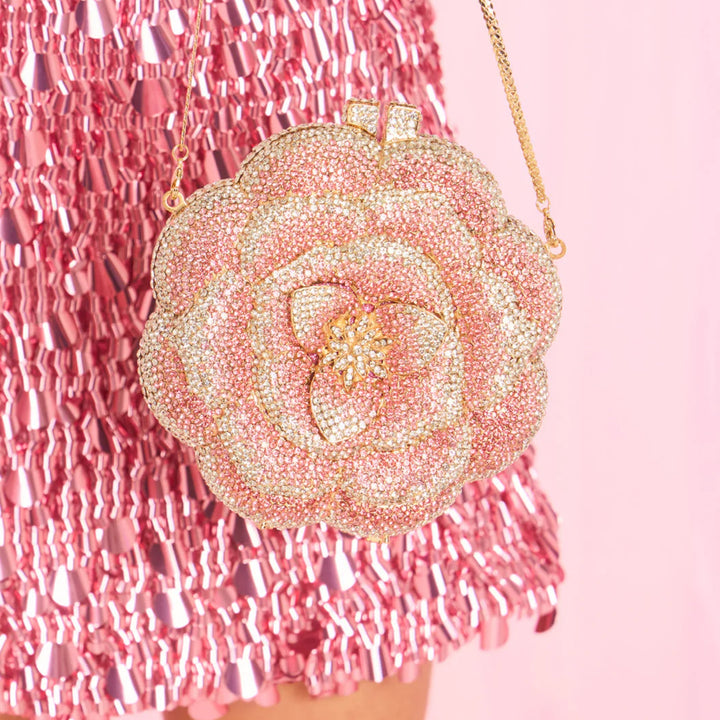 Marlo Celyse Diamante Floral Bag