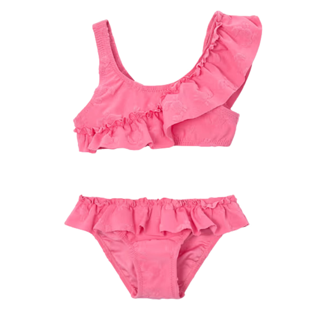 Mayoral Ruffled Geranium Bikini