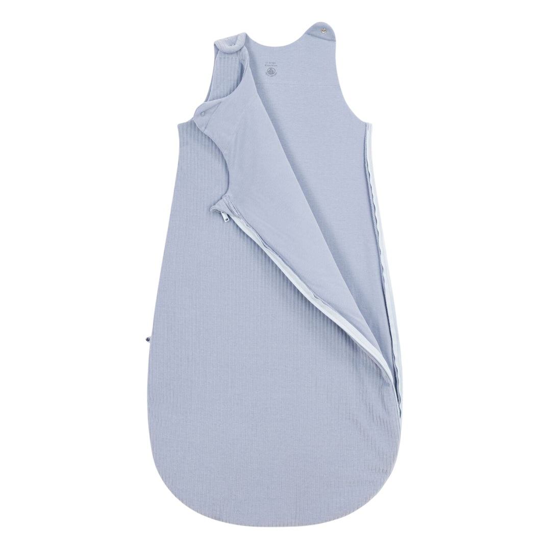 Petit Bateau Baby Boys Blue Velvet Sleeping Bag