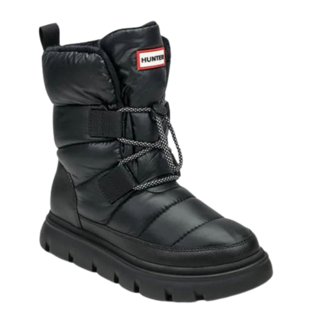 Hunter Womens Moon Weather Boots Black