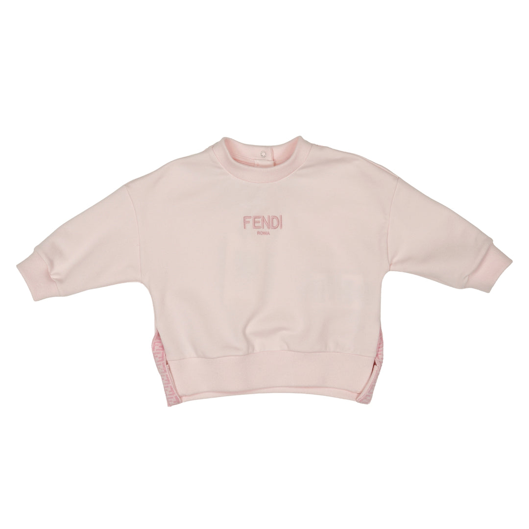 Fendi Baby Girls FF Trim Sweatshirt