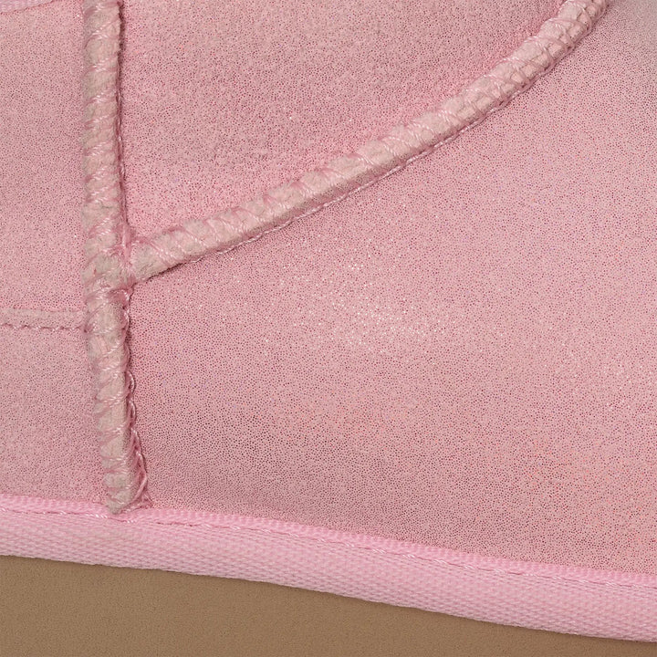 UGG Baby Girls Classic Ultra Mini Dazzle Ribbon Candy