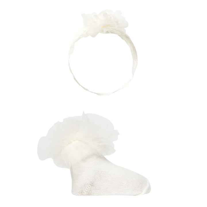 Mayoral Baby Girls Sock & Headband Set