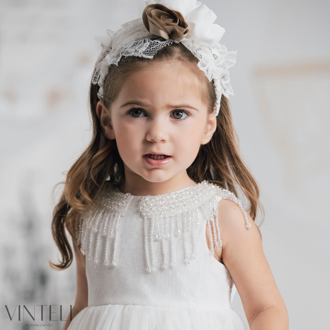 Vinteli Baby Girls Baptismal 6405 Dress