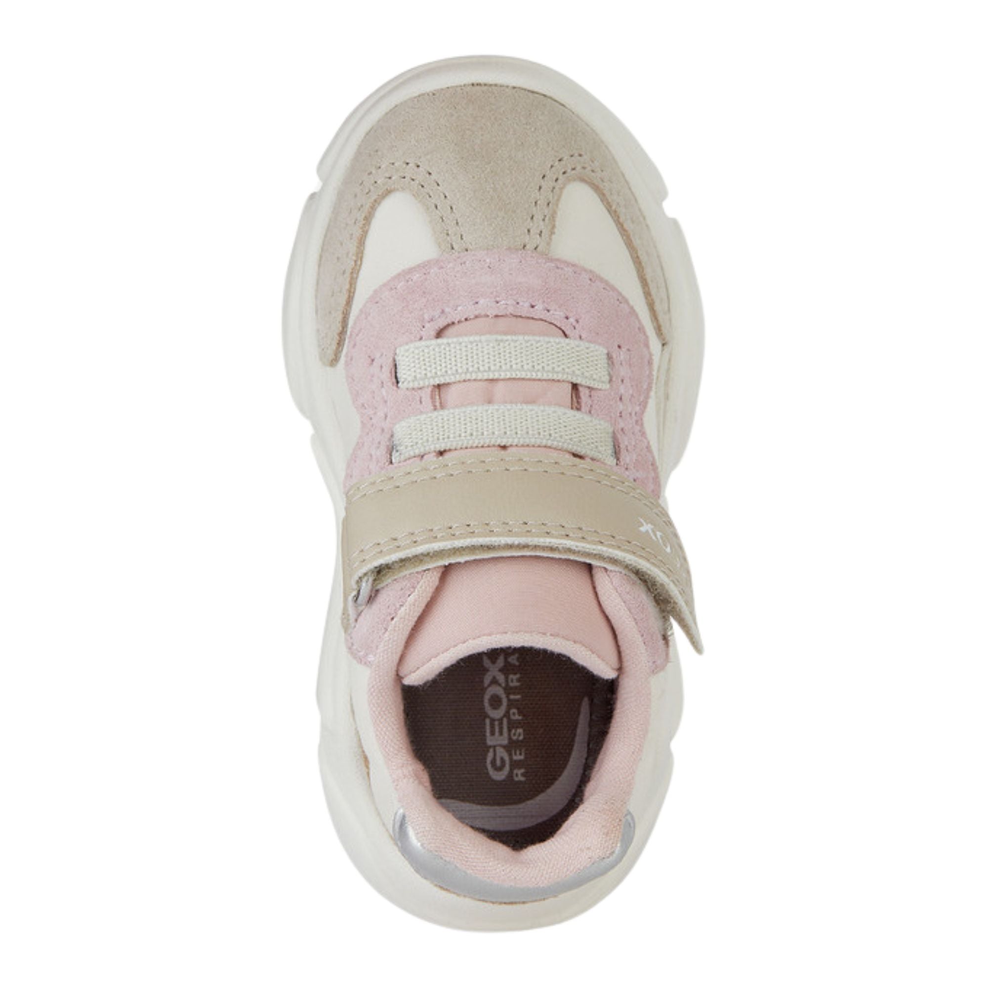 Geox Baby Girl Ciufciuf Ivory Sneakers