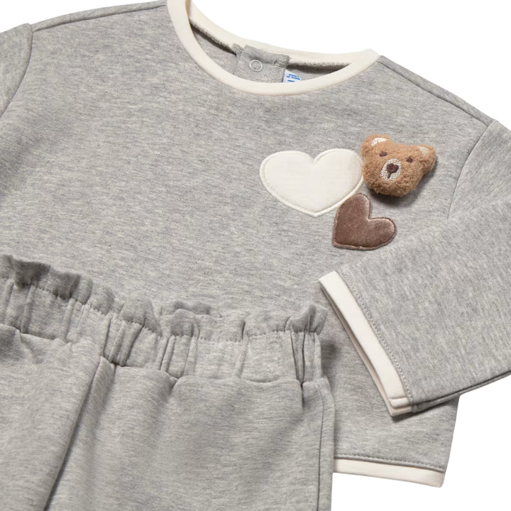 Mayoral Baby Girls Grey Ensemble