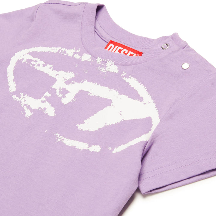Diesel Baby Girls Lavender T-Shirt