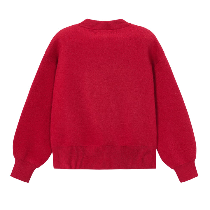 Mayoral Red Cardigan