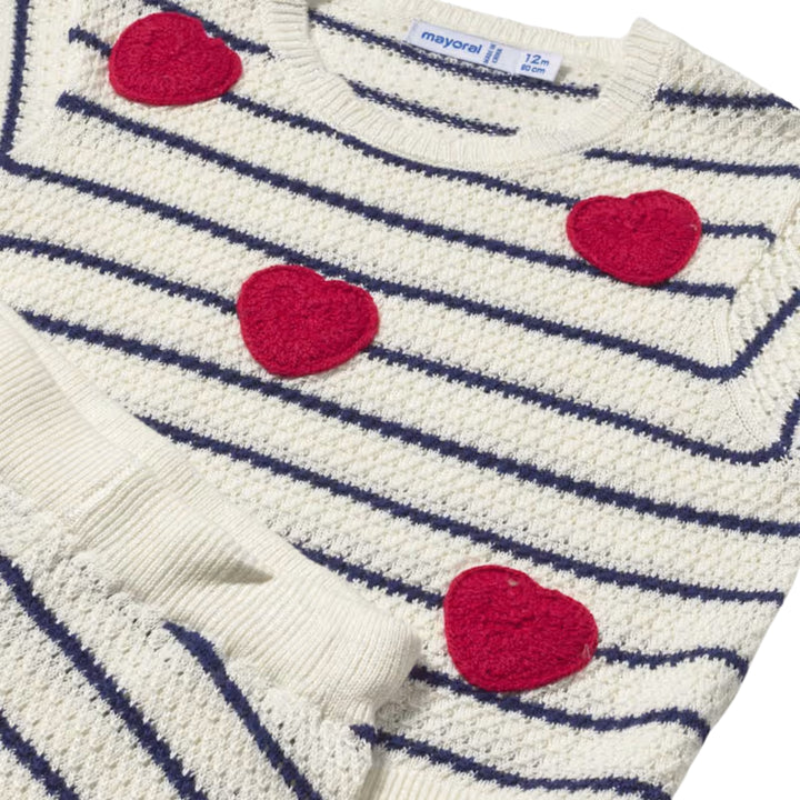 Mayoral Baby Girls Knit Striped Ensemble