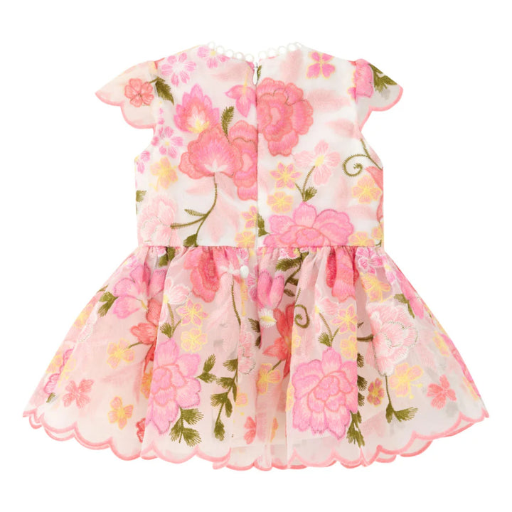 Marlo Baby Girls Avery Embroidered Mini Dress