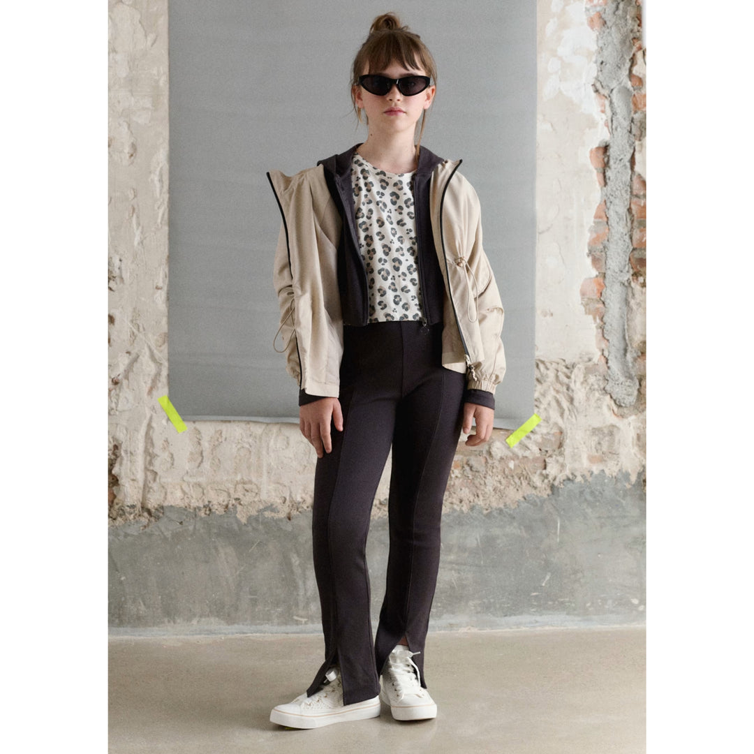 Mayoral Charcoal Ribbed Tracksuit