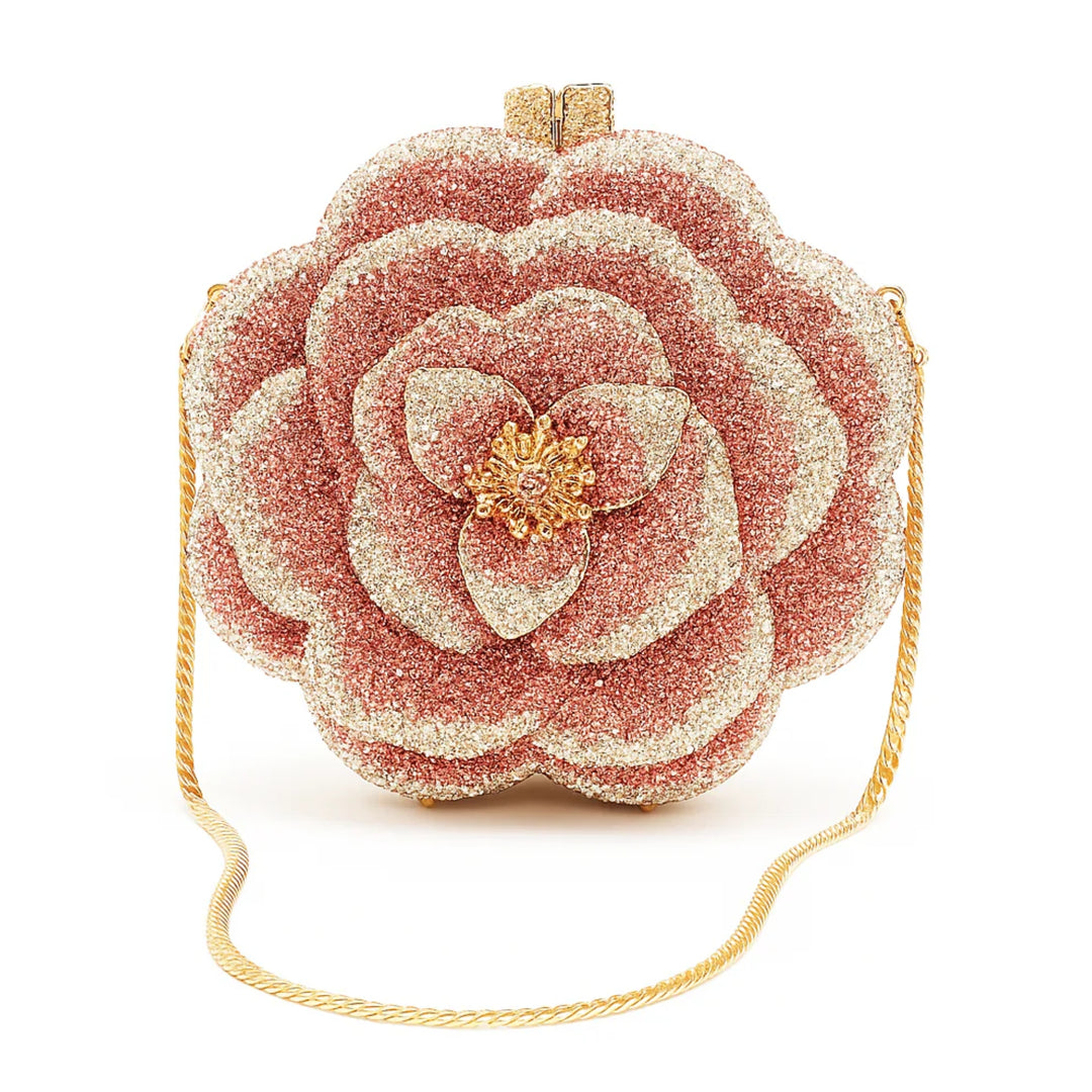 Marlo Celyse Diamante Floral Bag
