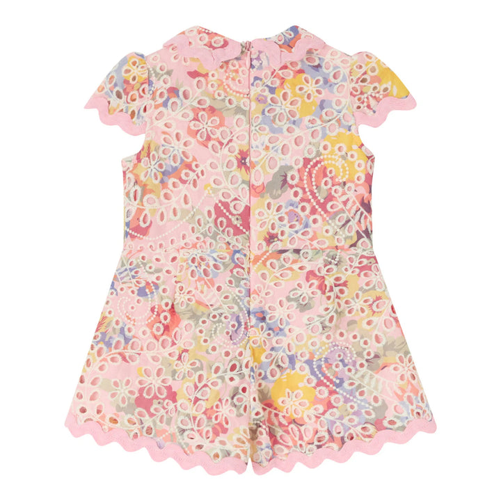 Marlo Baby Girls Alanna Embroidered Romper