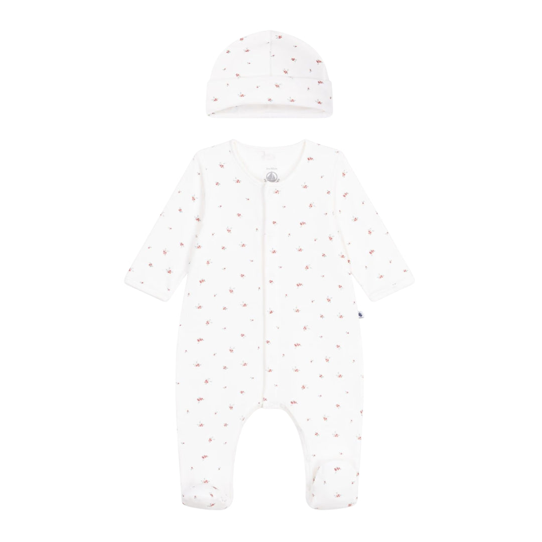 Petit Bateau Baby Girls Berry Pyjama Set
