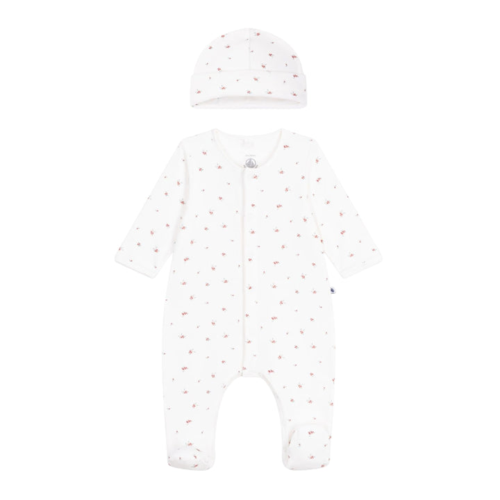 Petit Bateau Baby Girls Berry Pyjama Set
