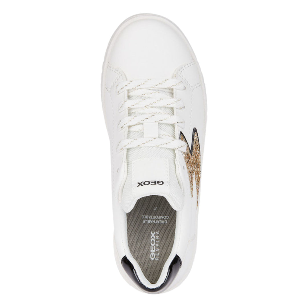 Geox Mikiroshi White Sneakers