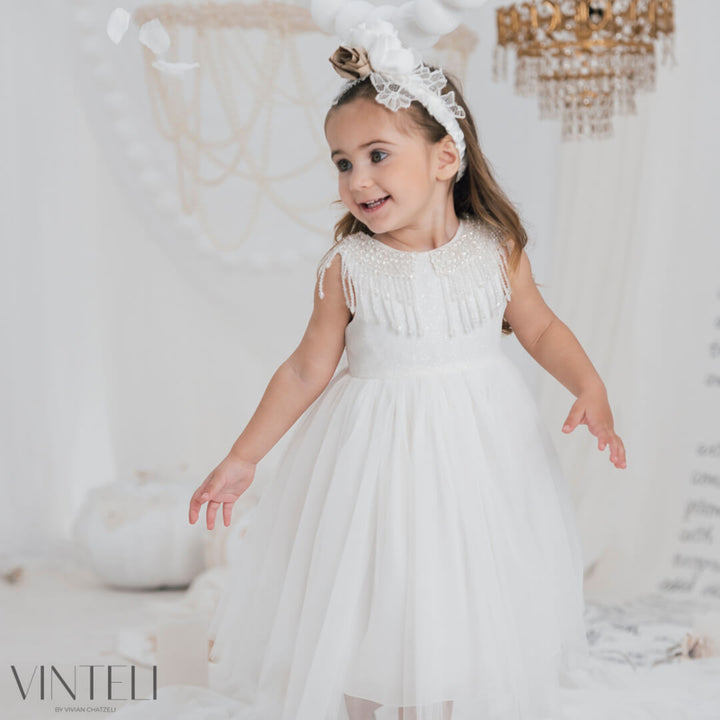 Vinteli Baby Girls Baptismal 6405 Dress