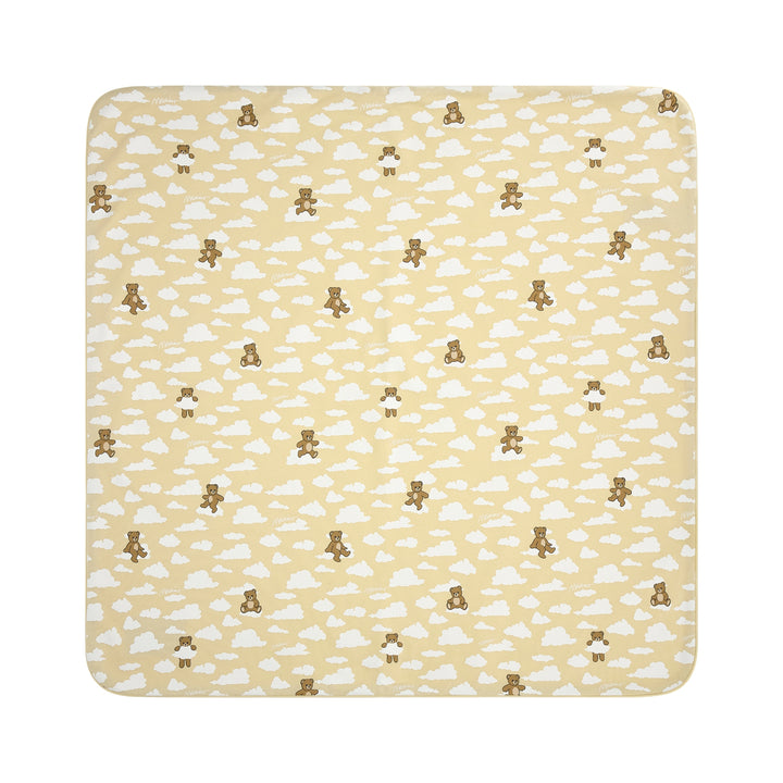 Moschino Baby Beige Cloud Blanket