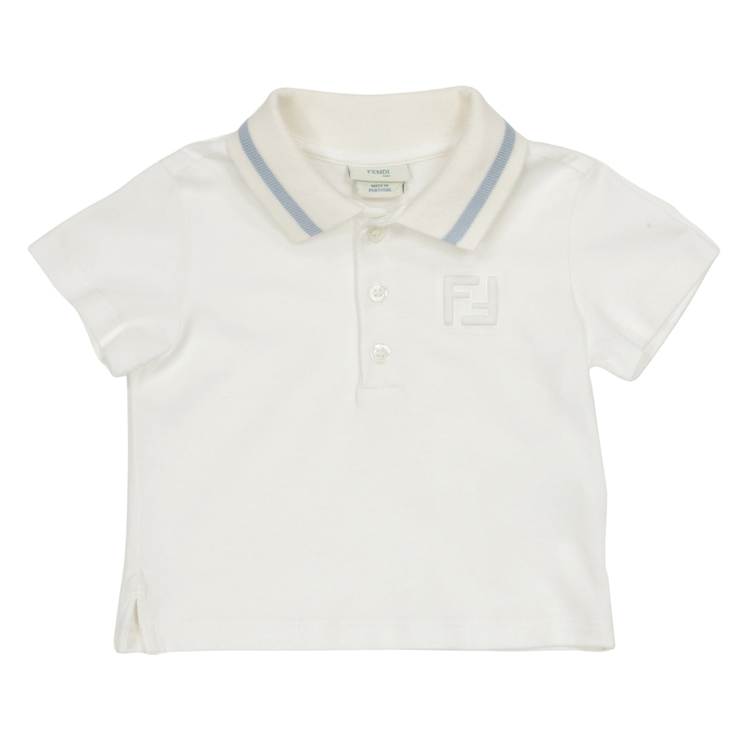 Fendi Baby Boys White Polo