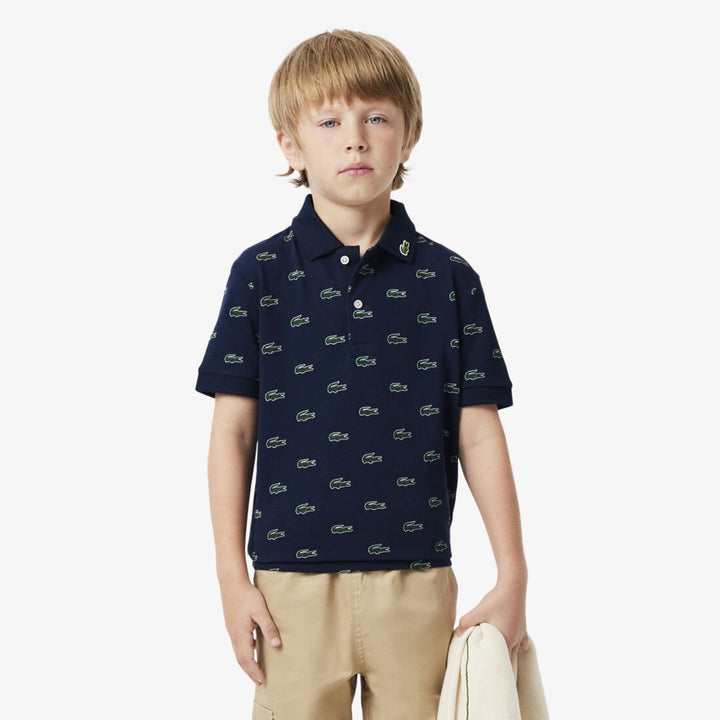 Lacoste Navy Croc Polo