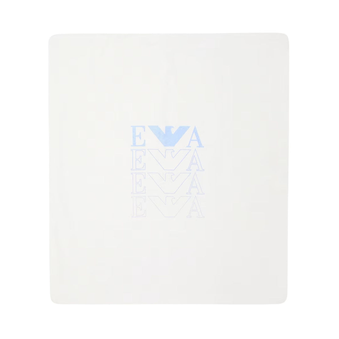 Emporio Armani Baby Boys Blue Blanket