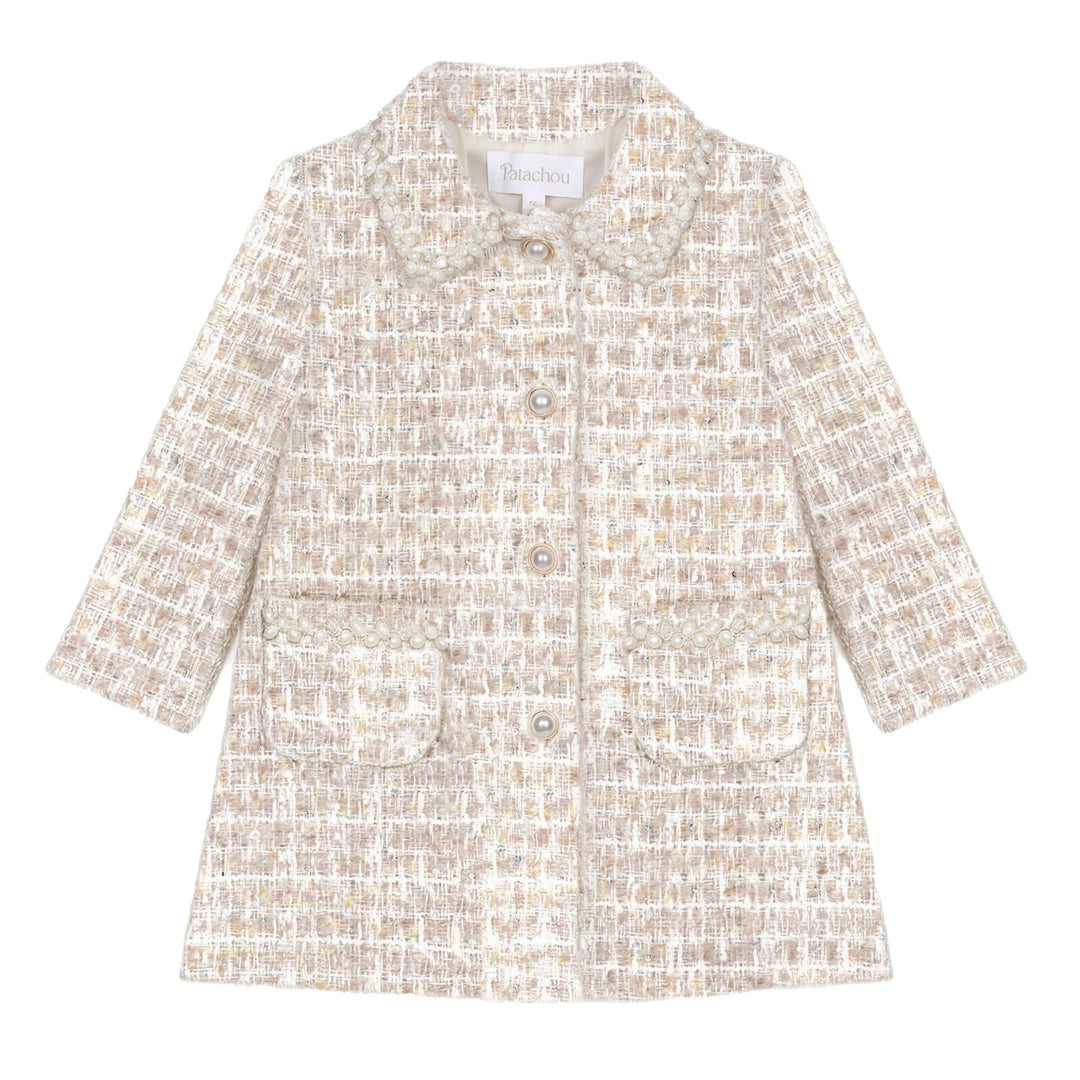 Patachou Sparkle Tweed Coat