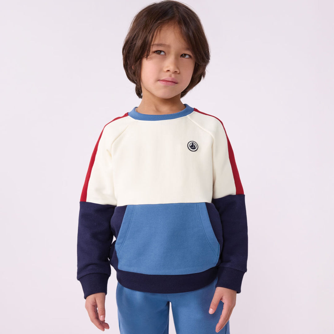 Petit Bateau Colour Block Sweatshirt