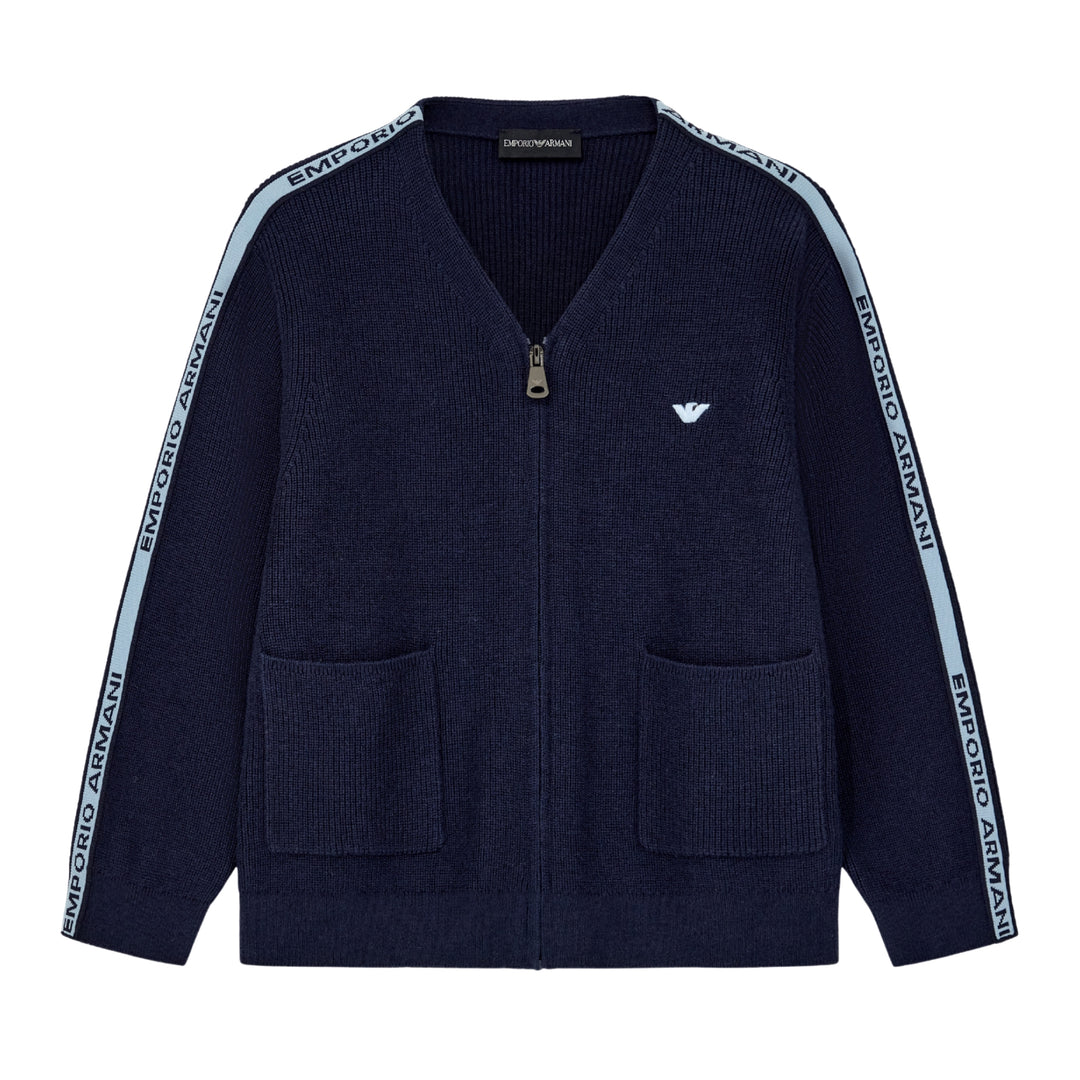 Emporio Armani Navy Cardigan