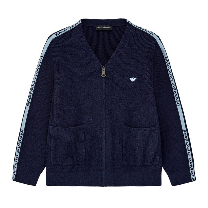 Emporio Armani Navy Cardigan