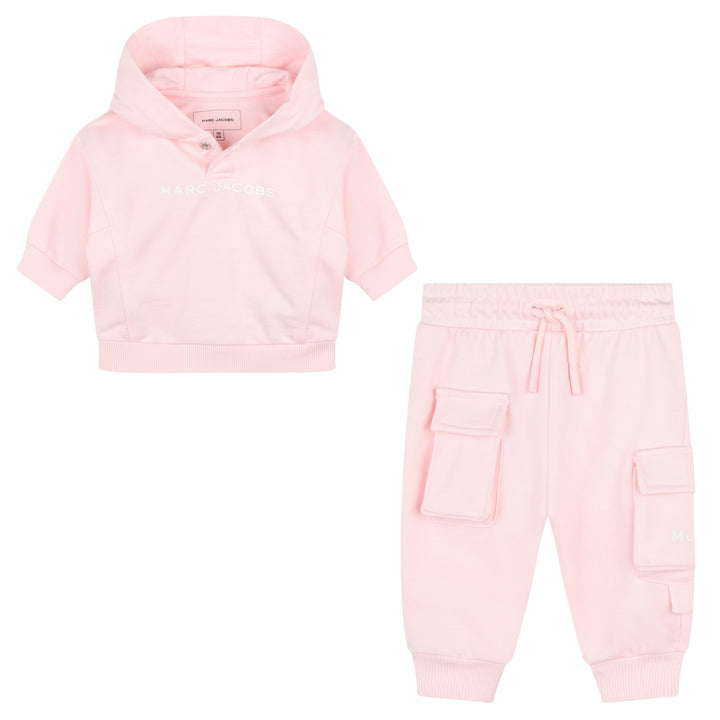 Marc Jacobs Baby Girls Pink Tracksuit