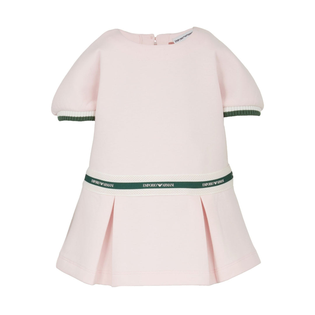 emporio armani pink dress Emporio Armani Pink Pleated Chiffon Short Dress M Emporio Armani