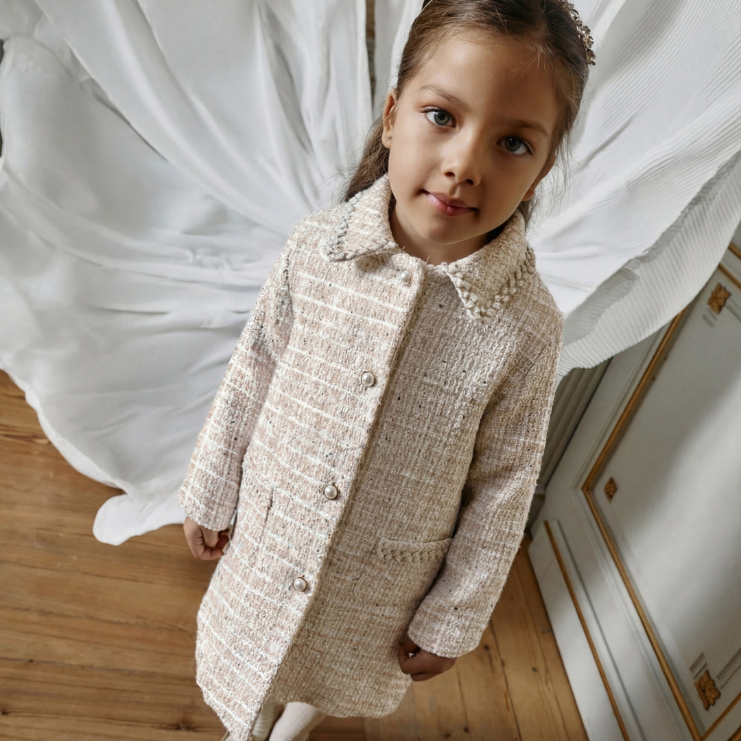 Patachou Sparkle Tweed Coat
