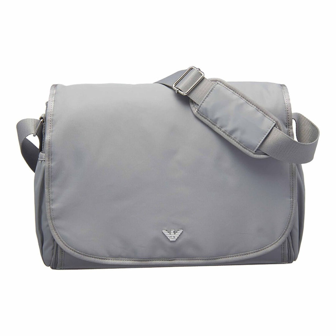 Emporio Armani Grey Diaper Bag