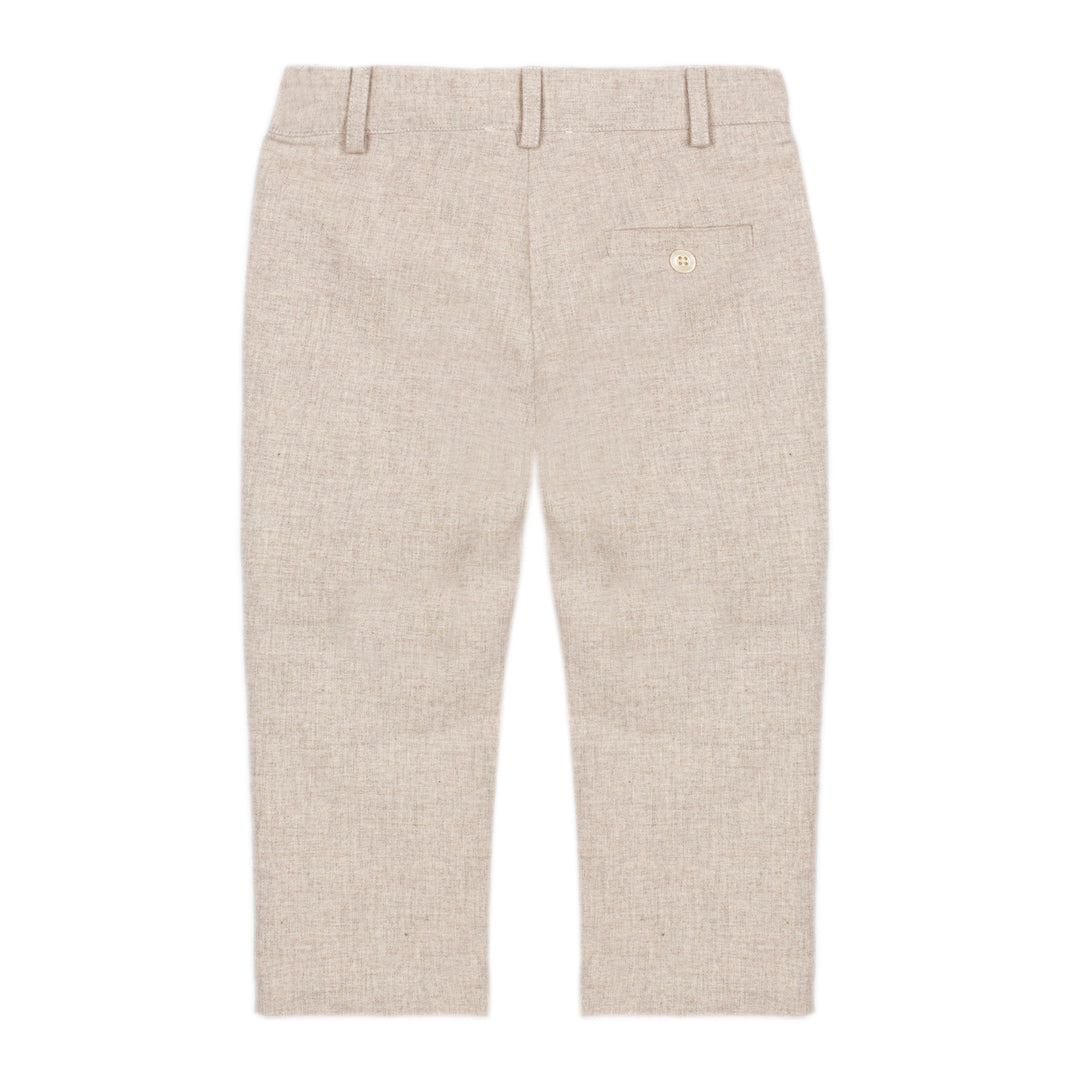 Patachou Baby Boys Beige Melange Pants