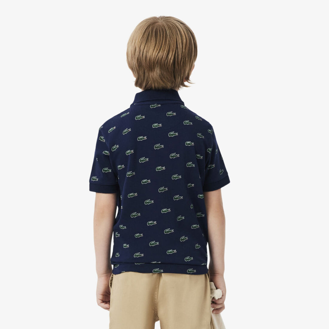 Lacoste Navy Croc Polo