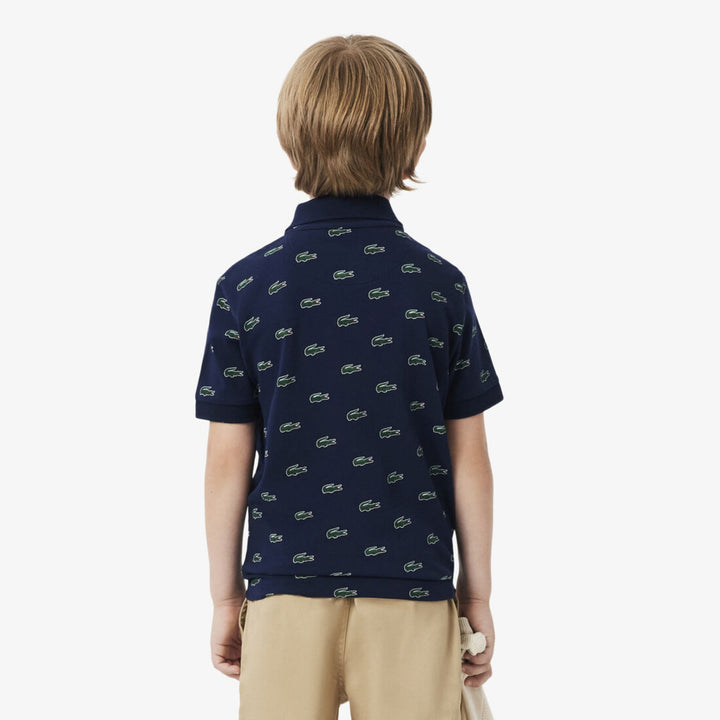 Lacoste Navy Croc Polo