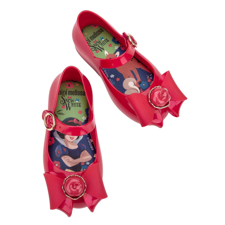 Mini Melissa Baby Girls Sweet Love + Snow White Red