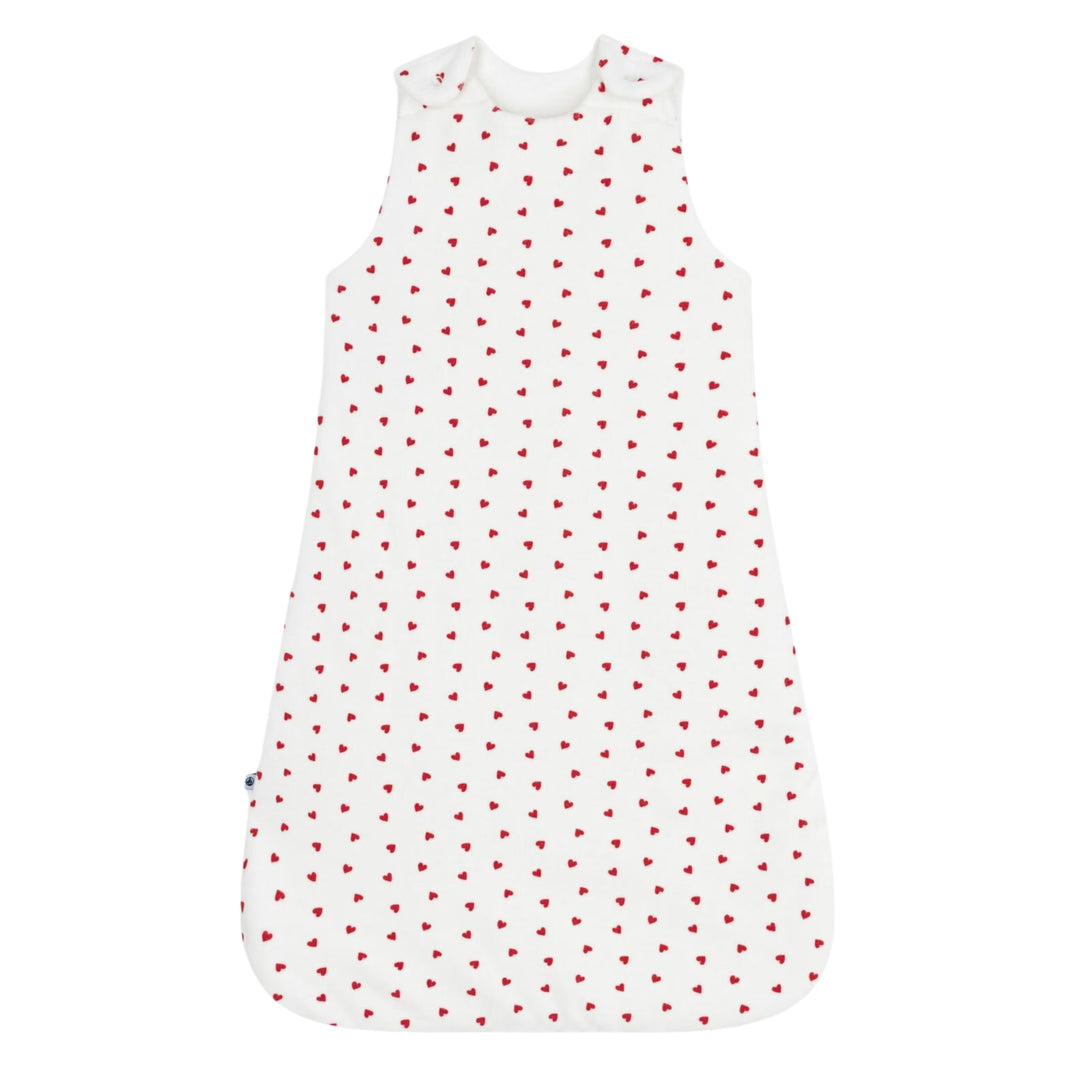 Petit Bateau Baby Hearts Sleeping Bag