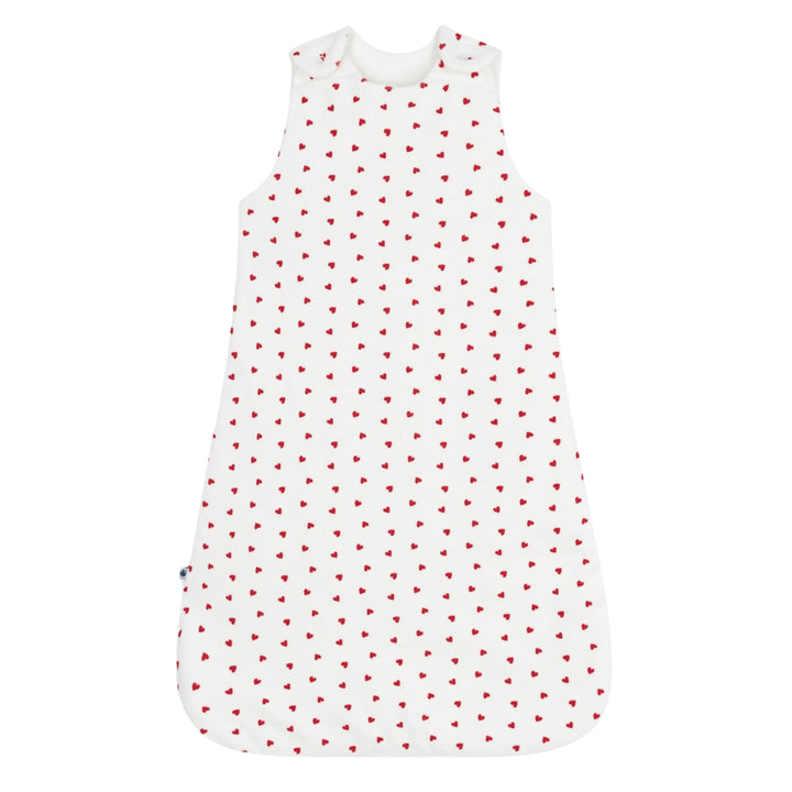 Petit Bateau Baby Hearts Sleeping Bag