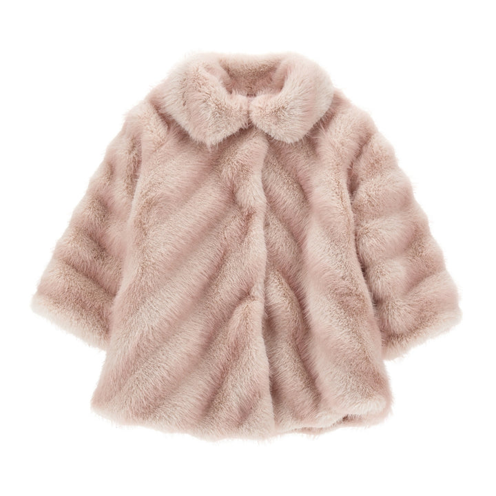 Monnalisa Faux Fur Coat