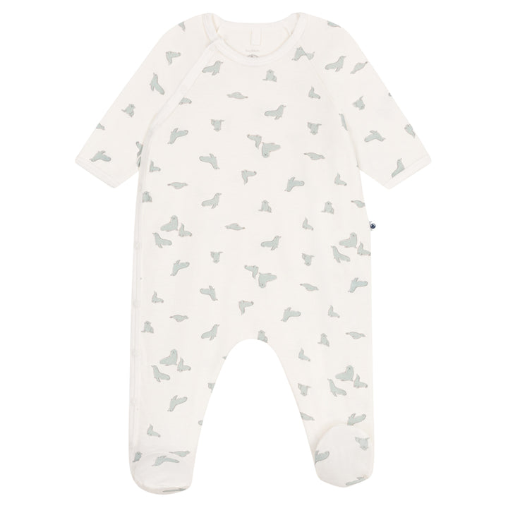 Petit Bateau Baby Boys Seal Pyjama