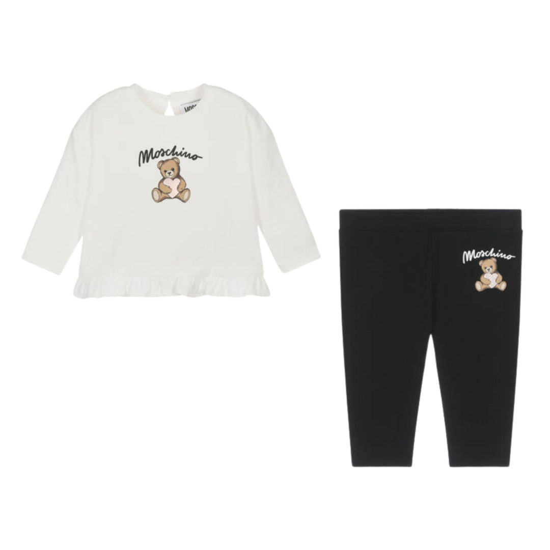 Moschino Baby Girls Bear Hug Ensemble