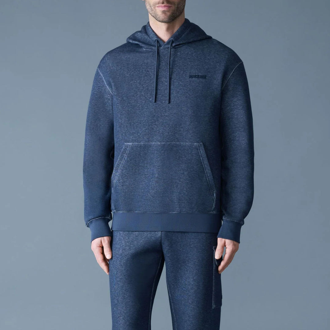 Mackage Dru-Krystian Navy Melange Hoodie