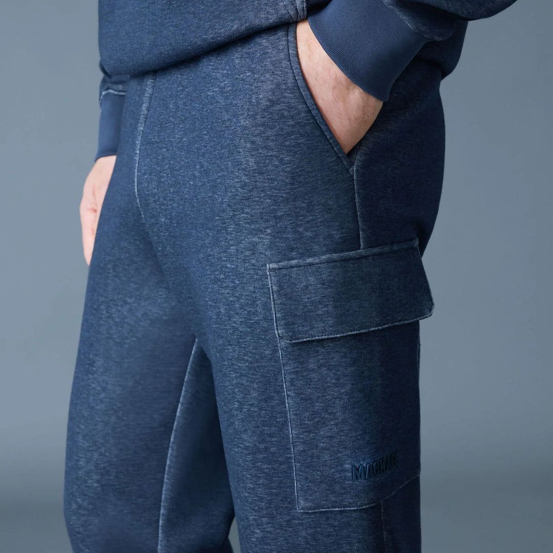 Mackage Archer-Marvin Navy Melange Sweatpants