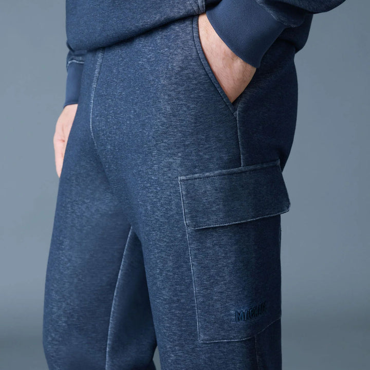 Mackage Archer-Marvin Navy Melange Sweatpants