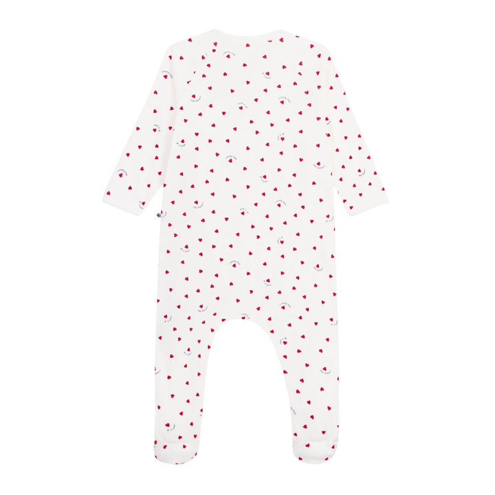 Petit Bateau Baby Small Hearts Pyjama