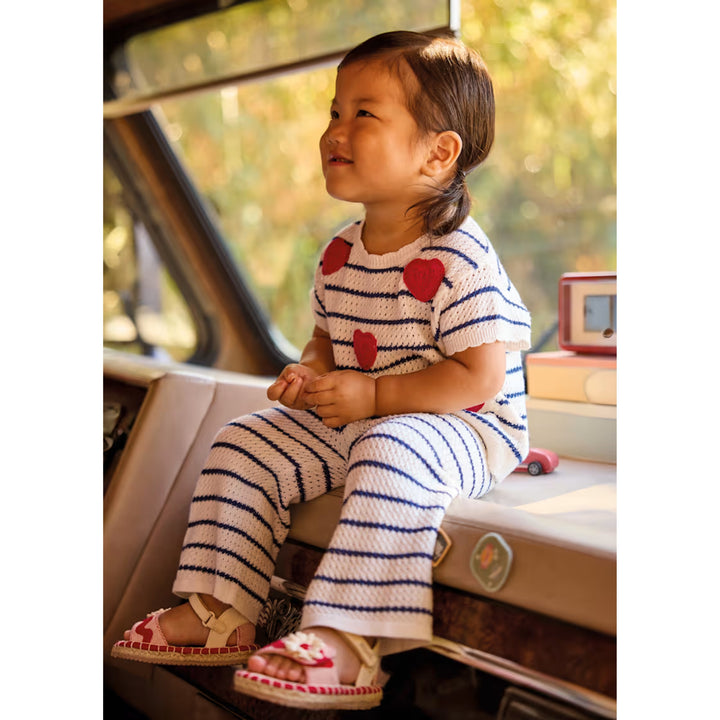 Mayoral Baby Girls Knit Striped Ensemble