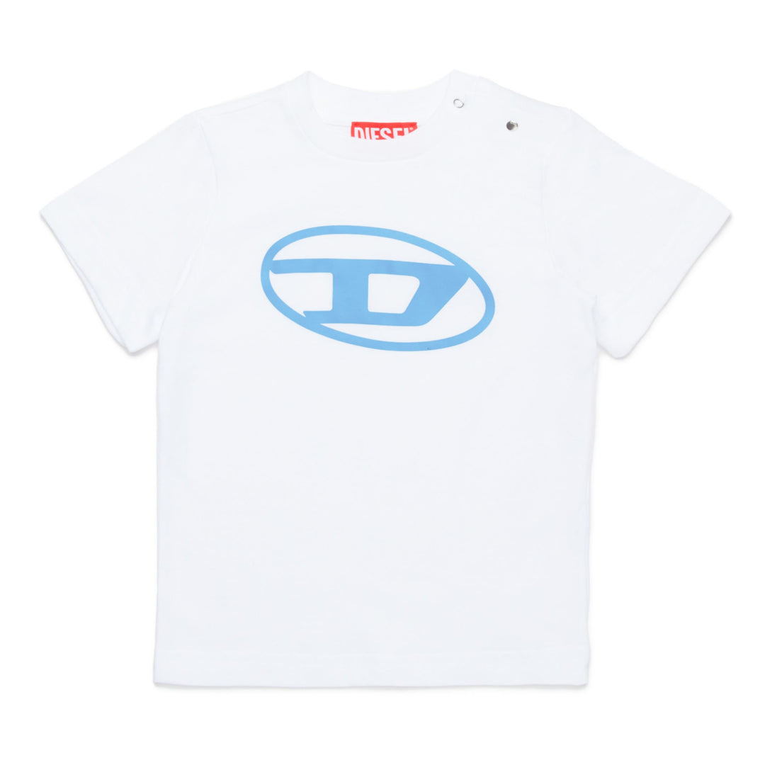 Diesel Baby Boys White T-Shirt