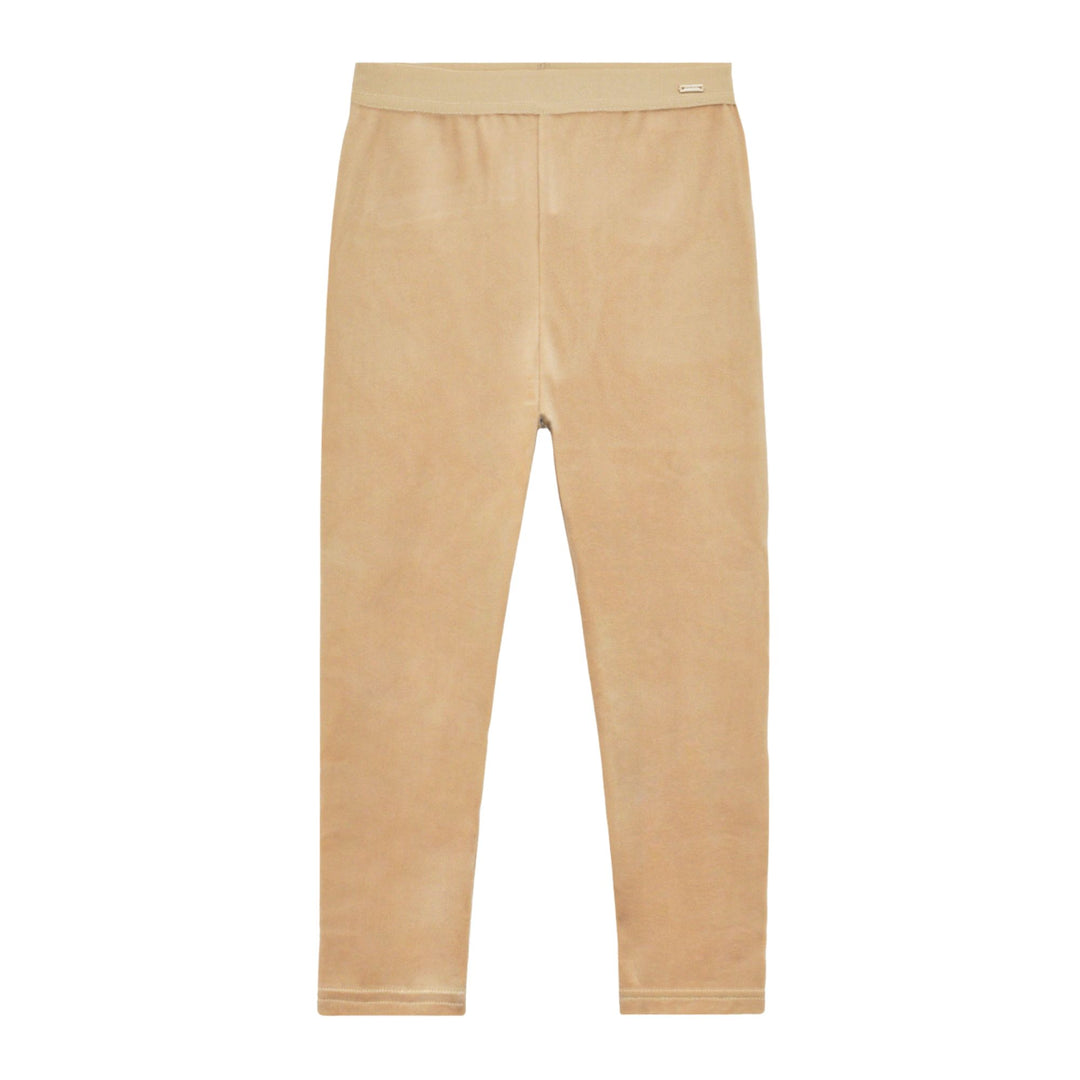 Mayoral Velvet Toffee Leggings