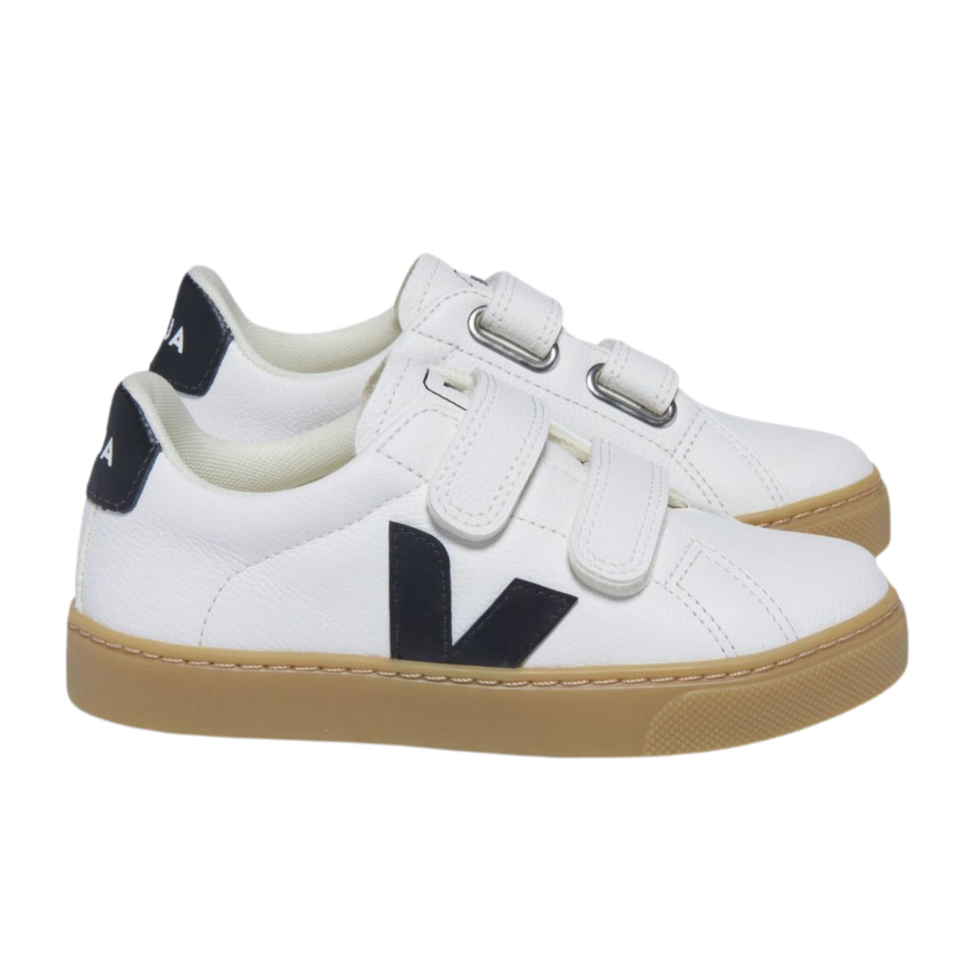 Veja Esplar Leather White Black Natural